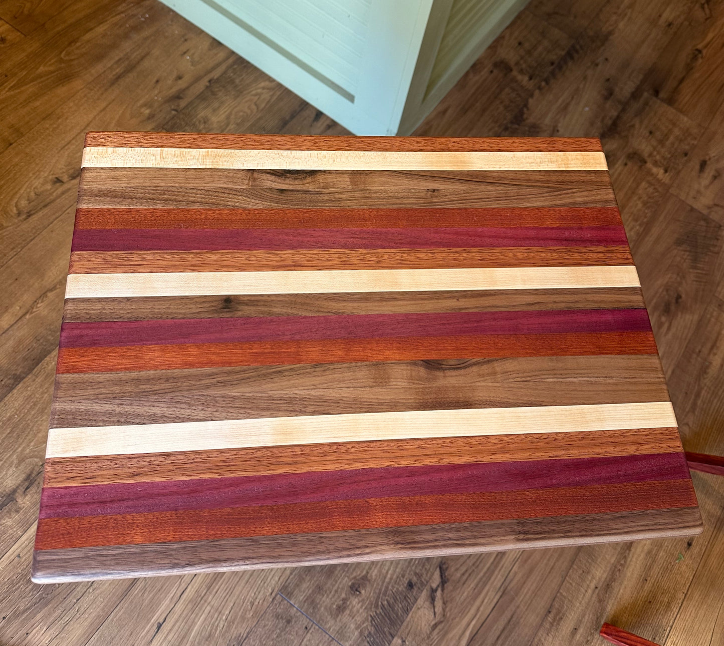 Striped Tray Table