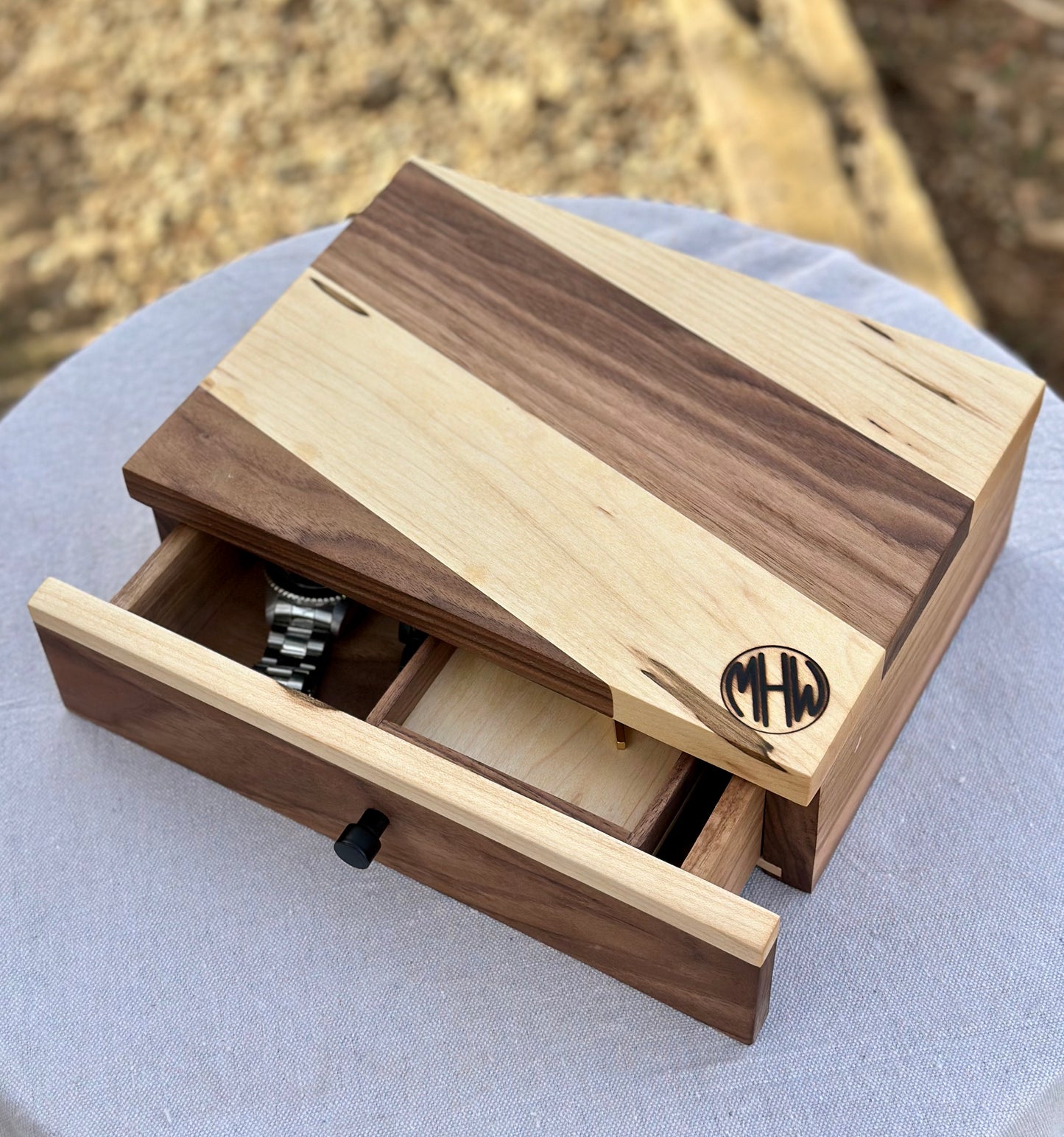 "Blue Ridge" - Jewelry & Watch Box