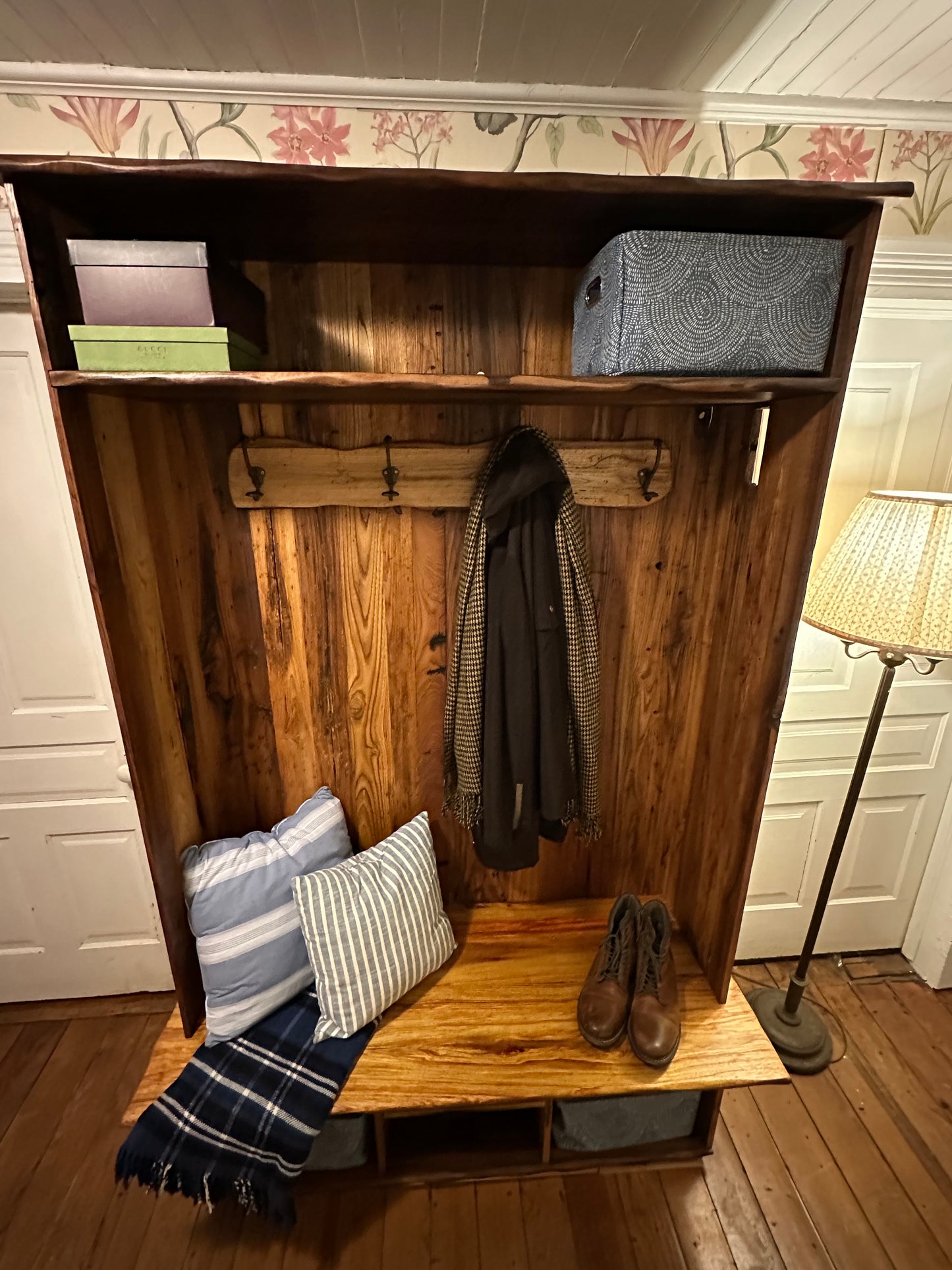 Hall Tree with Bench