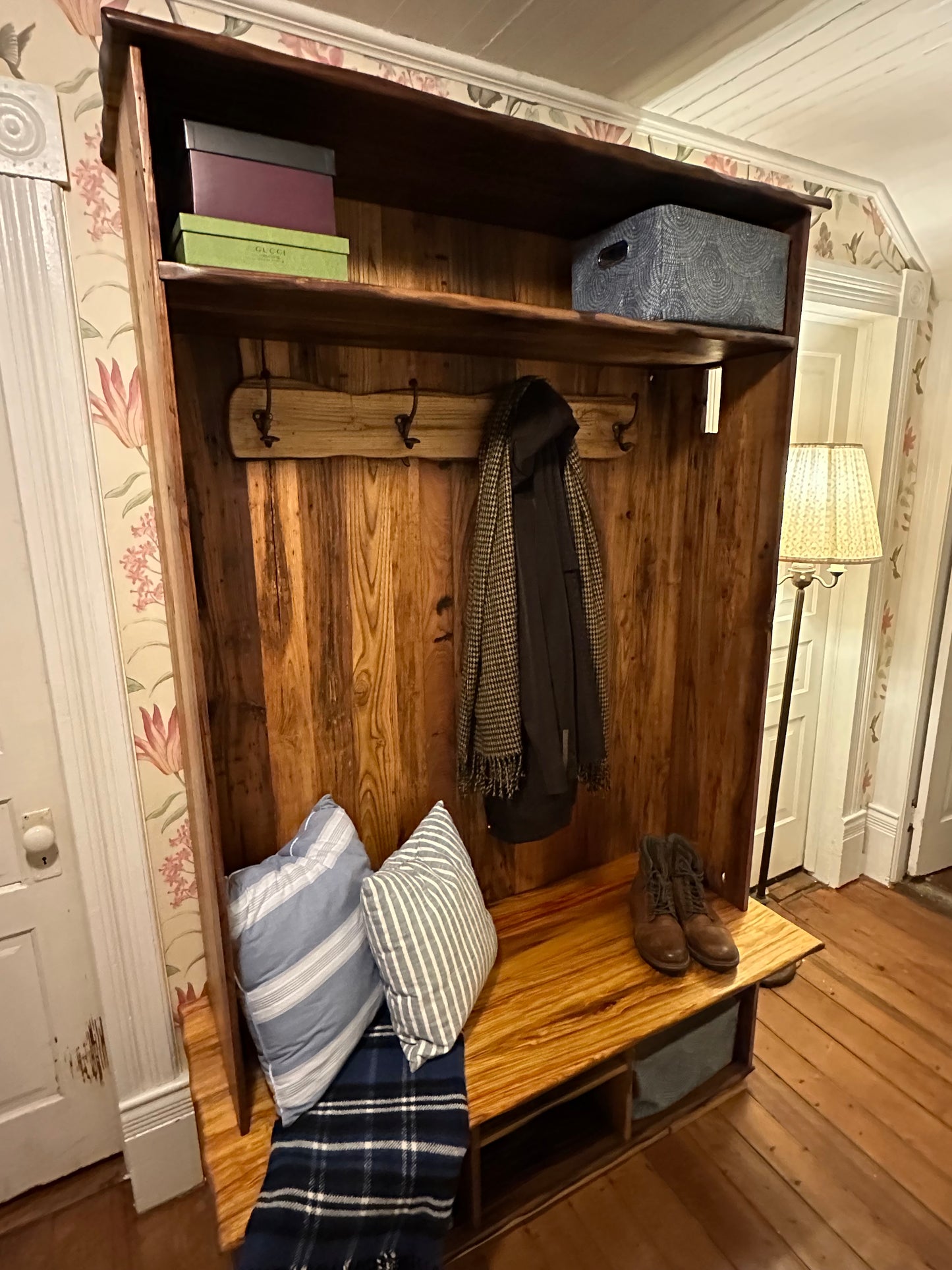 Hall Tree with Bench